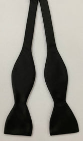 Black Shot Thai Silk Bow Tie #THBT-20